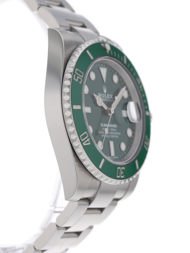41112: Rolex Submariner "Hulk", Ref. 116610LV, Full Set 2019