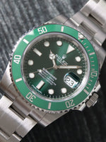 41112: Rolex Submariner "Hulk", Ref. 116610LV, Full Set 2019
