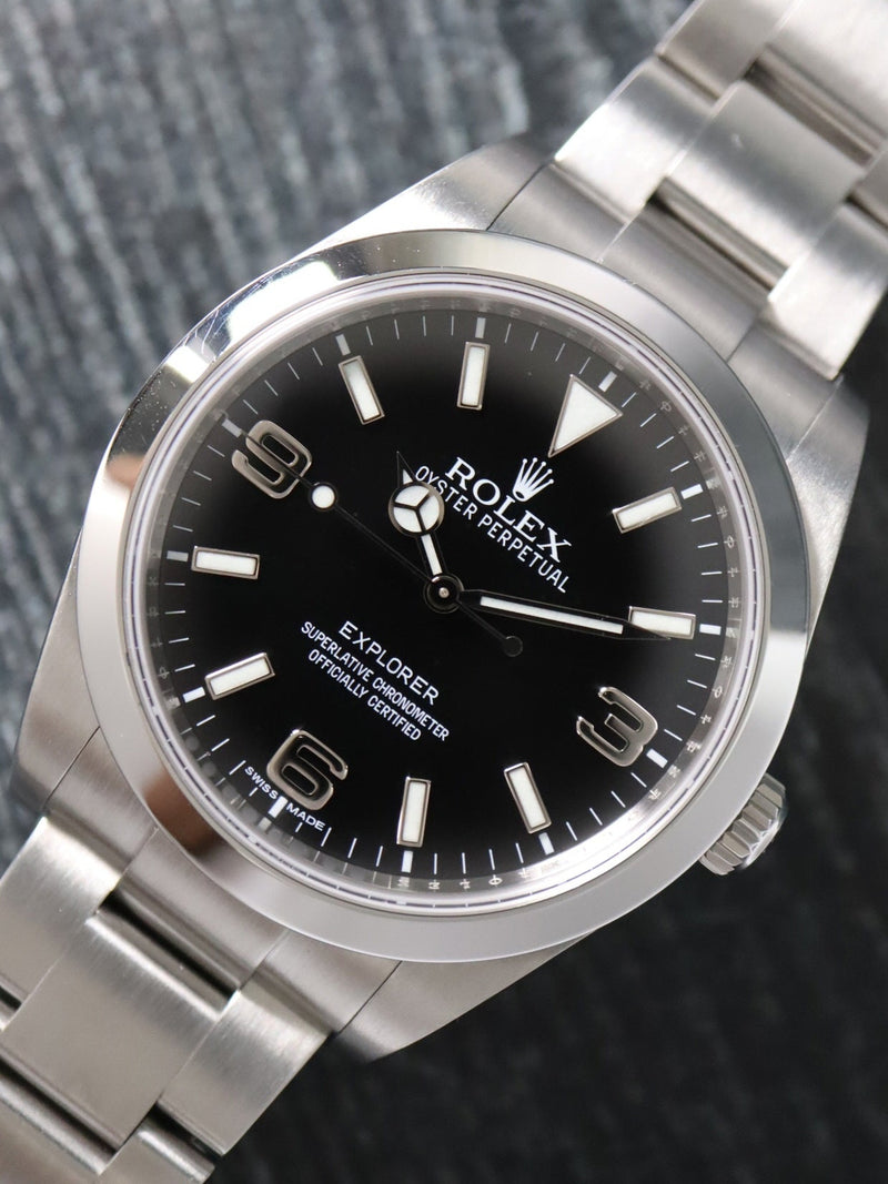 41113: Rolex Explorer, Ref. 214270, 2011 Card