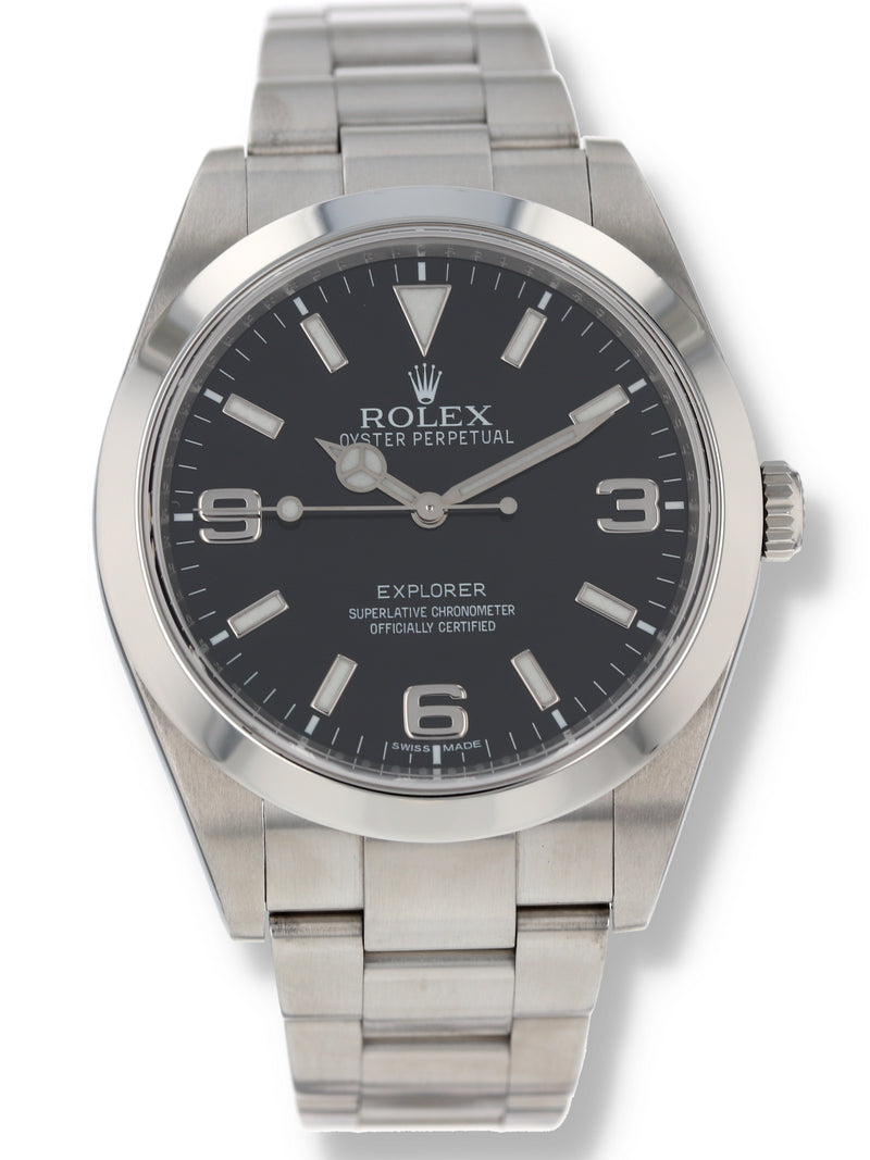 41113: Rolex Explorer, Ref. 214270, 2011 Card