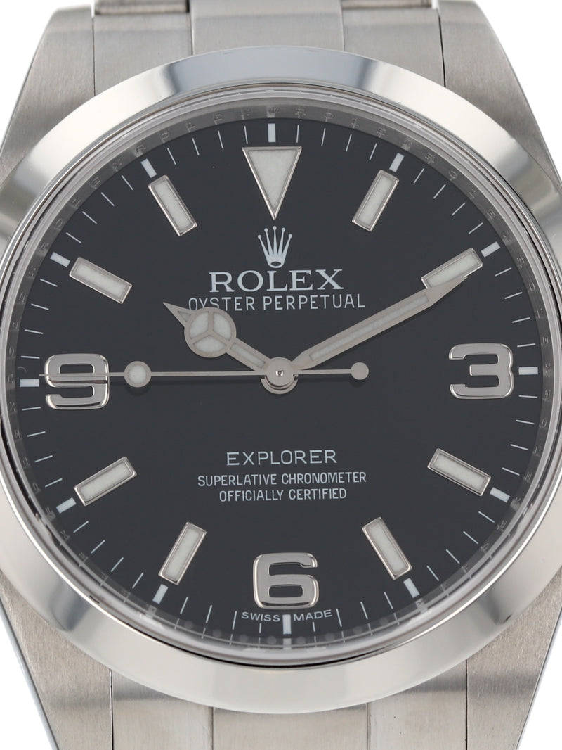 41113: Rolex Explorer, Ref. 214270, 2011 Card