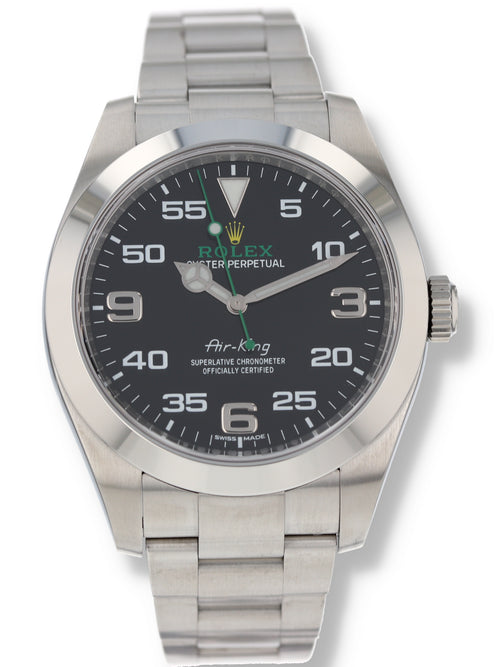 41124: Rolex Air-King 40mm, Ref. 116900, Full Set 2019