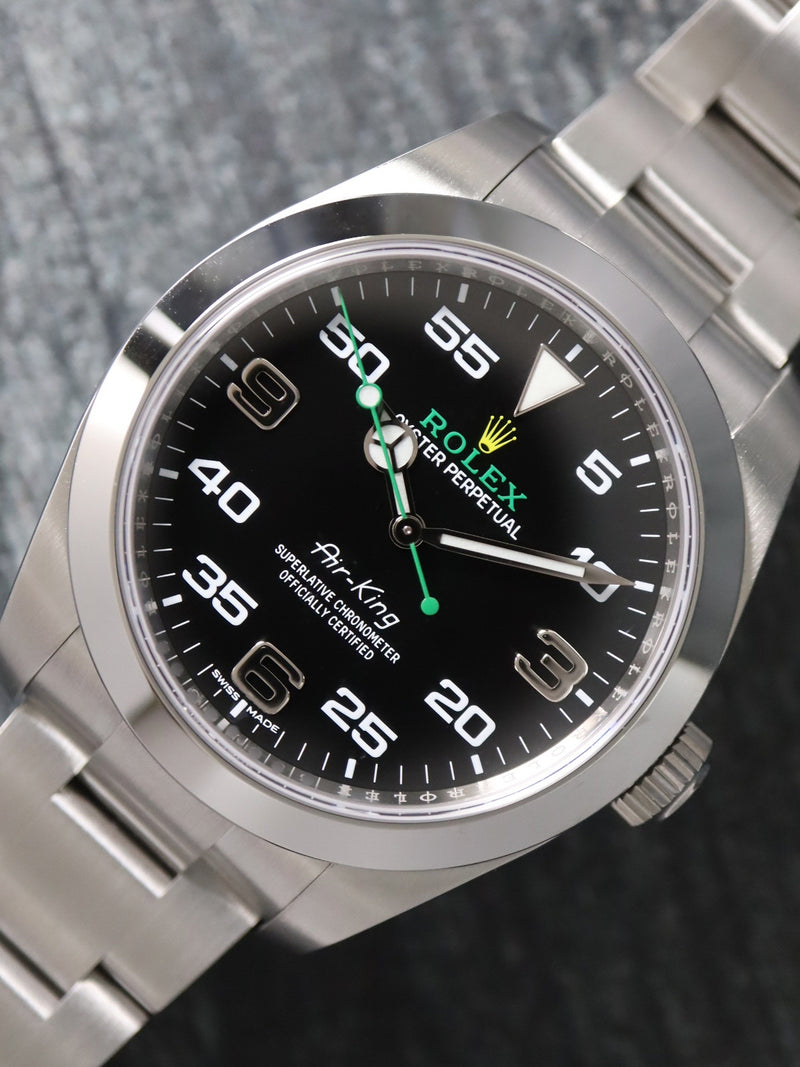 41124: Rolex Air-King 40mm, Ref. 116900, Full Set 2019