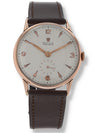41125: Rolex Vintage 18k Rose Gold Precision, Ref. 3831, Circa 1950's