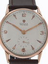 41125: Rolex Vintage 18k Rose Gold Precision, Ref. 3831, Circa 1950's