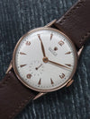 41125: Rolex Vintage 18k Rose Gold Precision, Ref. 3831, Circa 1950's