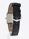 41127: Cartier 18k White Gold Ladies Tank Francaise, Quartz
