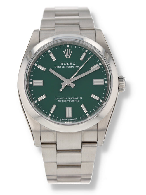 41146: Rolex Oyster Perpetual 36, Ref. 126000, Full Set 2022, NEW OLD STOCK
