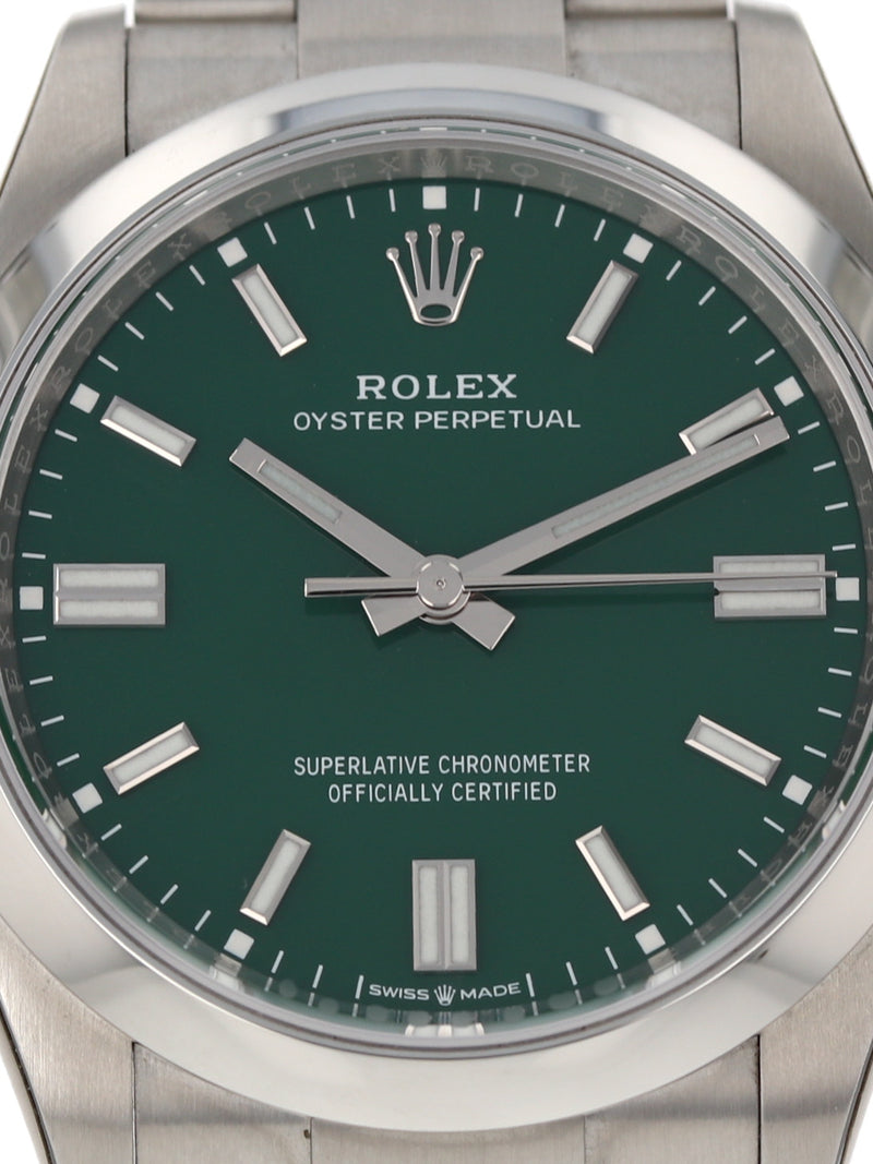 41146: Rolex Oyster Perpetual 36, Ref. 126000, Full Set 2022, NEW OLD STOCK