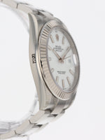 41148: Rolex Datejust 41, Ref. 126334, Box and 2022 Card, NEW OLD STOCK/UNWORN