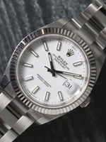 41148: Rolex Datejust 41, Ref. 126334, Box and 2022 Card, NEW OLD STOCK/UNWORN