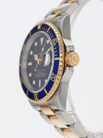 41154: Rolex Submariner 40, Ref. 16613, Box and Papers Circa 2004, Rolex Service Card