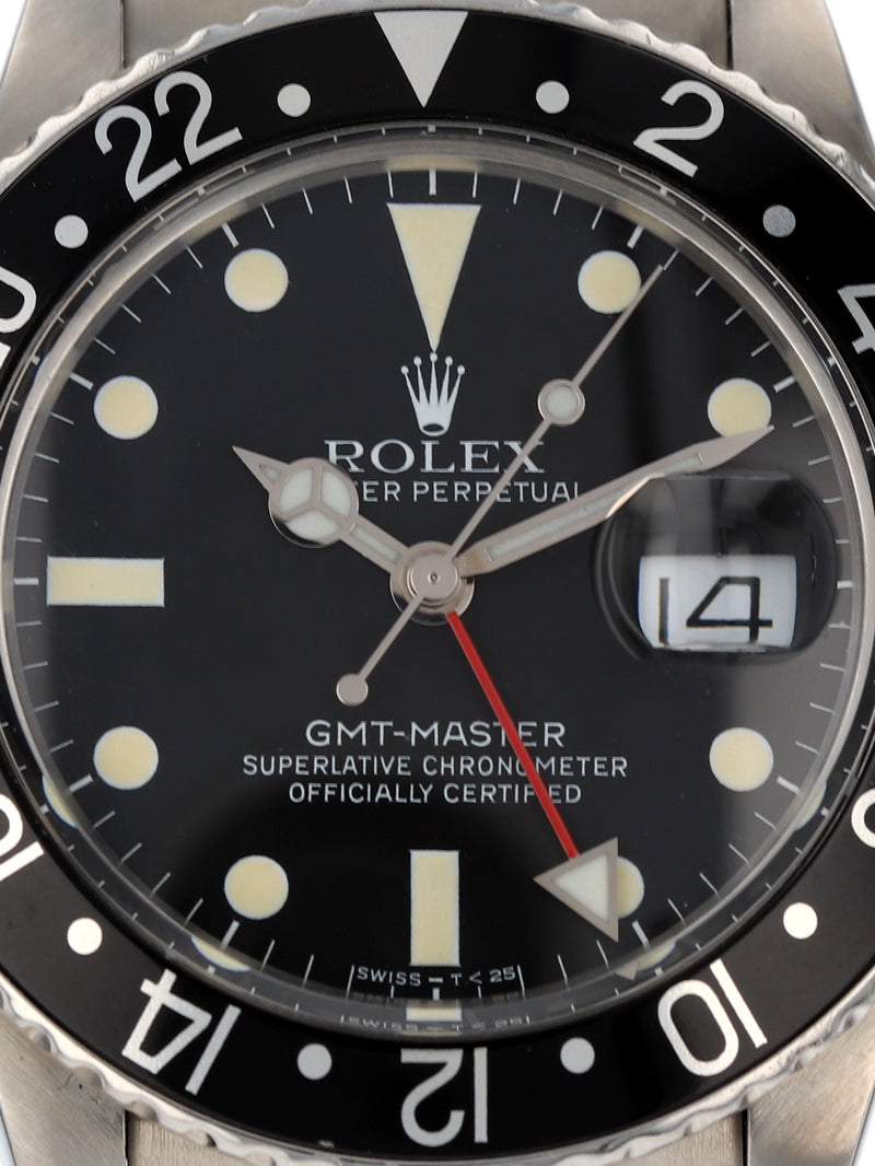 41158: Rolex GMT-Master, Ref. 16750, Box and Booklets, Circa 1983