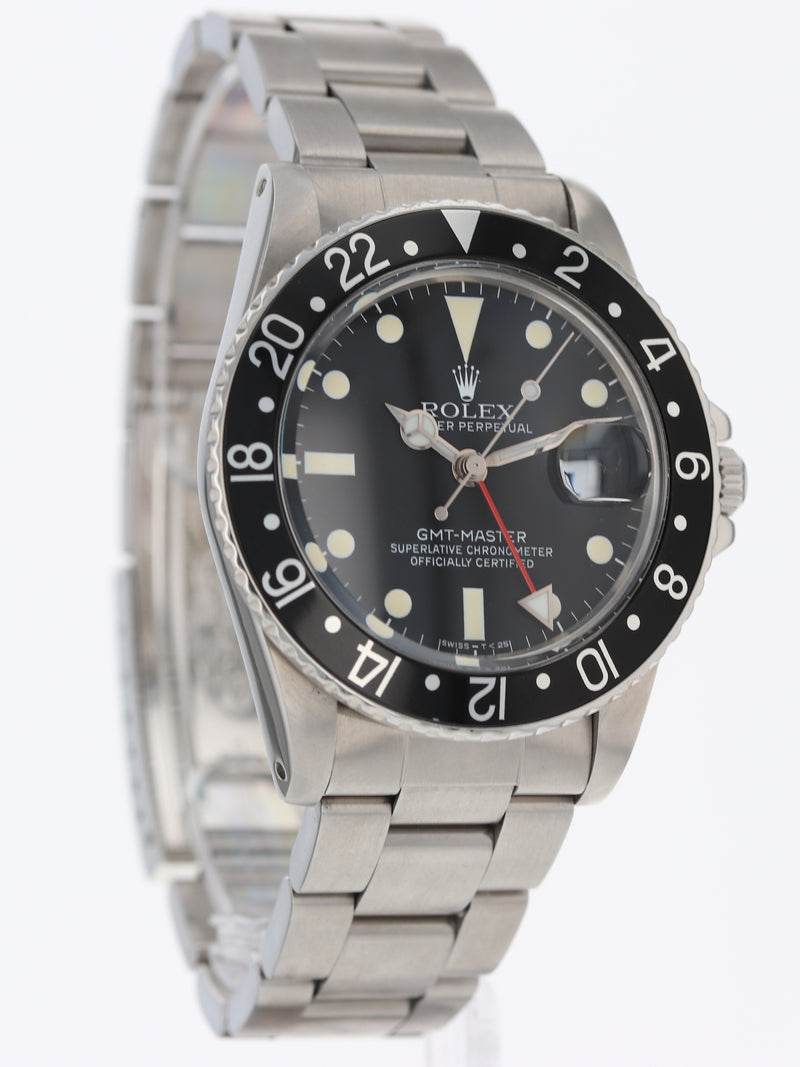41158: Rolex GMT-Master, Ref. 16750, Box and Booklets, Circa 1983