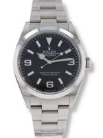 (On Hold) 41161: Rolex Explorer 36, Ref. 124270, Full Set 2025 LIKE NEW