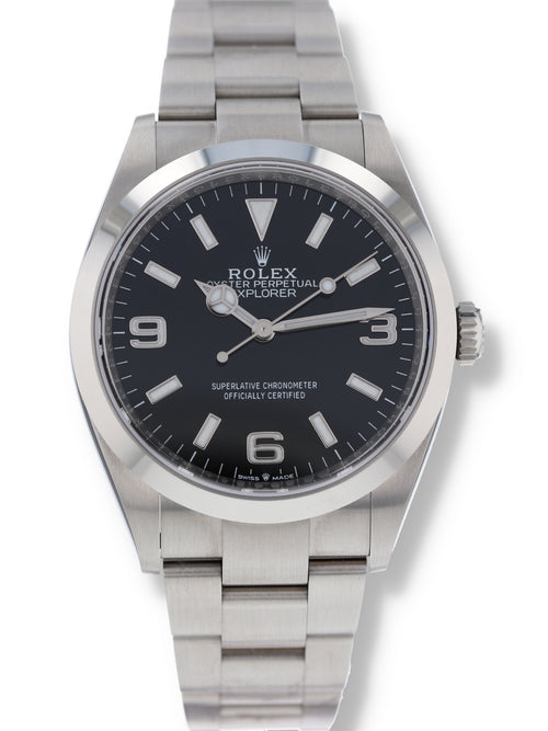 (On Hold) 41161: Rolex Explorer 36, Ref. 124270, Full Set 2025 LIKE NEW