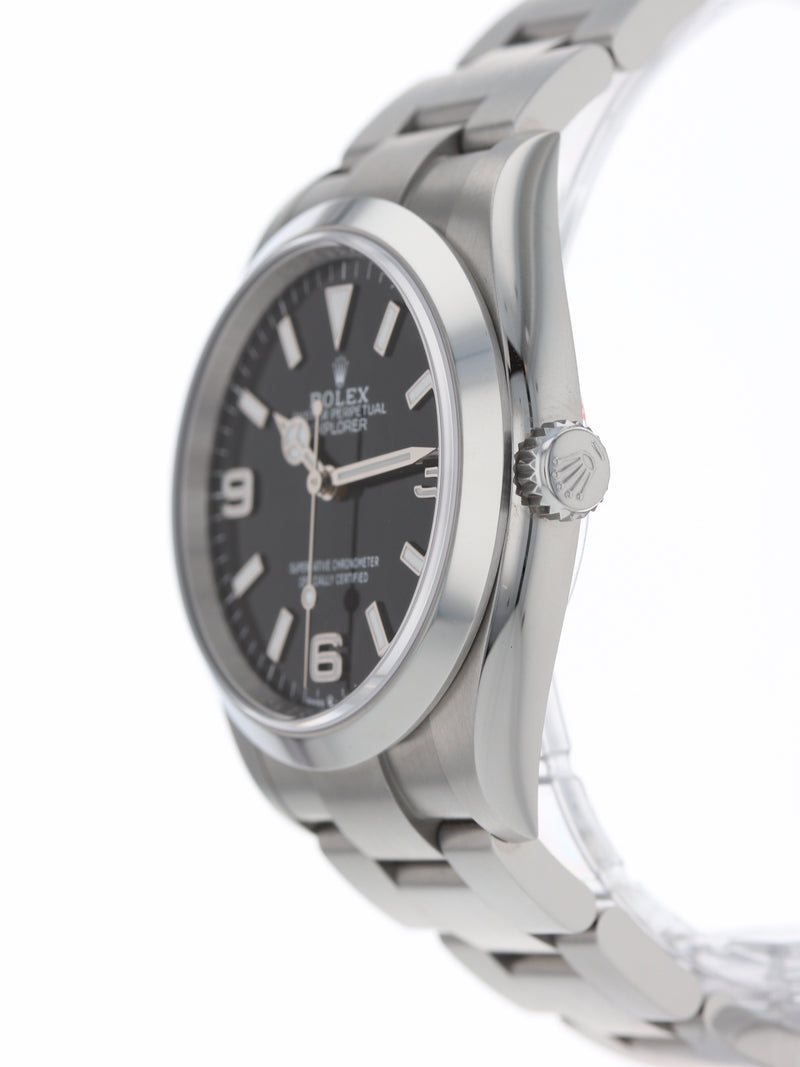 (On Hold) 41161: Rolex Explorer 36, Ref. 124270, Full Set 2025 LIKE NEW