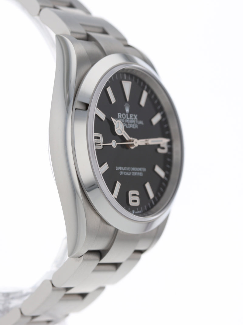 (On Hold) 41161: Rolex Explorer 36, Ref. 124270, Full Set 2025 LIKE NEW