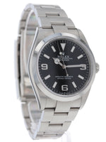 (On Hold) 41161: Rolex Explorer 36, Ref. 124270, Full Set 2025 LIKE NEW