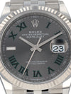 41162: Rolex Datejust 36, Ref. 126234, "Wimbledon" Dial, Full Set 2025 UNWORN