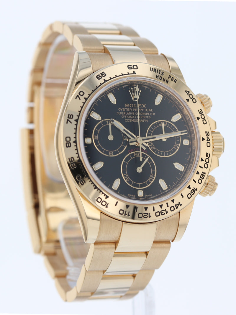 41166: Rolex 18k Yellow Gold Daytona Ref. 116508, Box and Card 2022