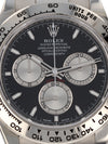 41182: Rolex 18k White Gold Daytona "Baby Lemans", Ref. 126509, Full Set 2025