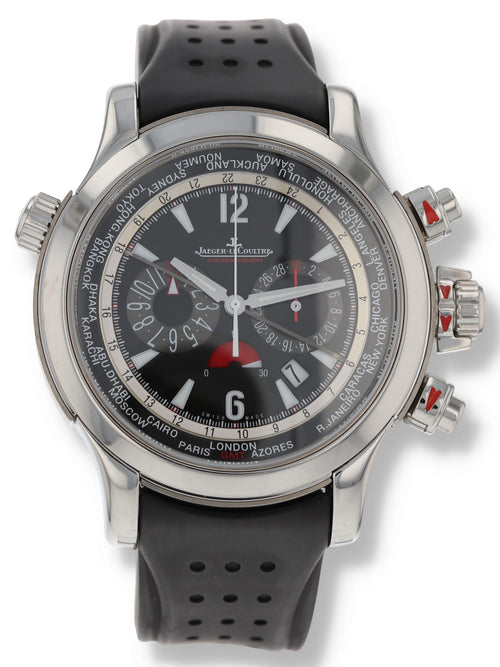 41189: Jaeger LeCoultre Master Compressor Extreme World Chronograph, Ref. Q1768470, Box and Papers 2013