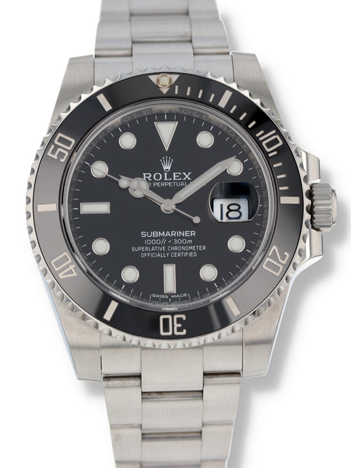 41206: Rolex Submariner 40, Ref. 116610LN, Box and 2019 Card