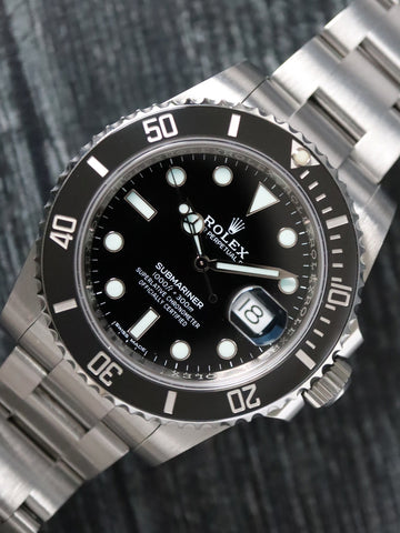 41206: Rolex Submariner 40, Ref. 116610LN, Box and 2019 Card