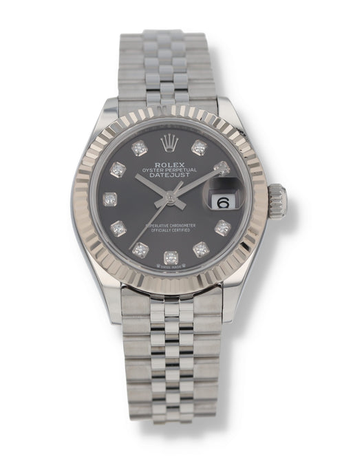 41314: Rolex Ladies Datejust 28, Ref. 279174, Box and Card 2021