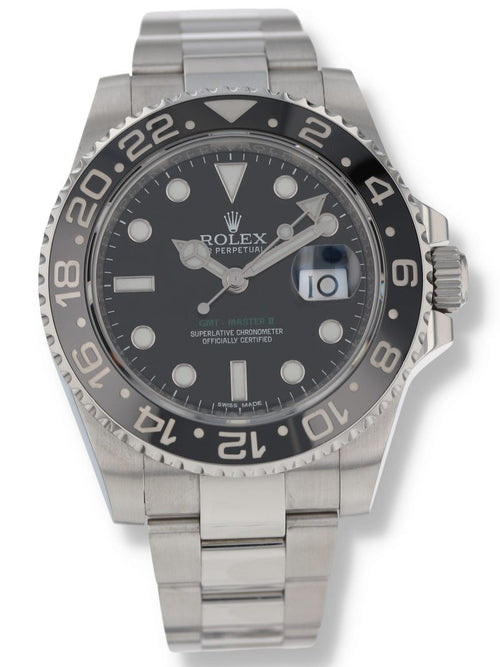 41313: Rolex GMT-Master II, Ref. 116710LN, Box and Card 2017