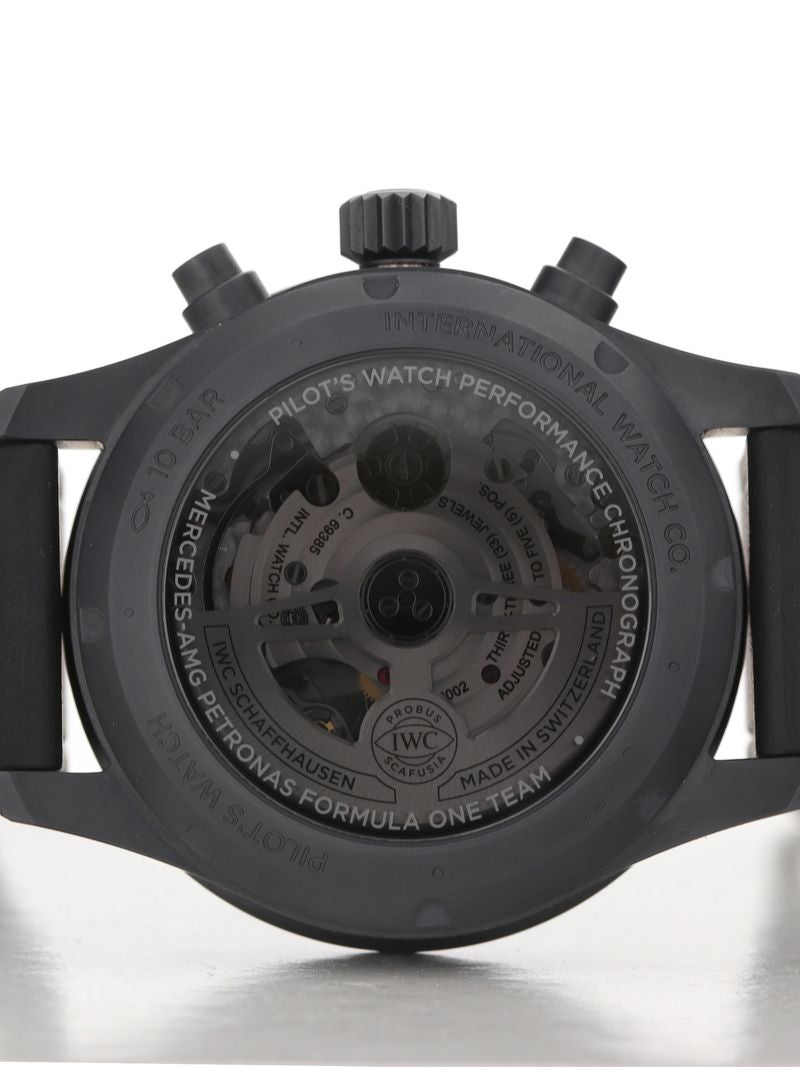 41075: IWC Pilot’s Watch Performance Chronograph 41 Mercedes-AMG PETRONAS Formula One™ Team, 2025 Full Set LIKE NEW