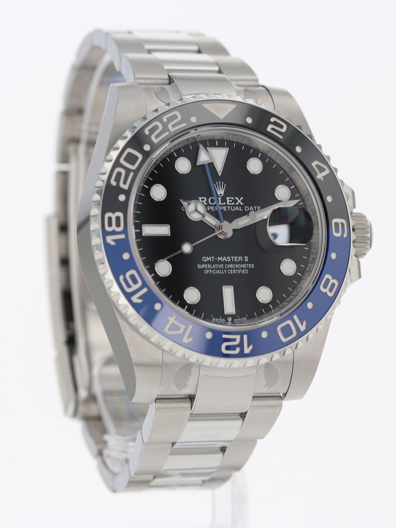41093: Rolex GMT-Master II "Batman", Ref. 126710BLNR, 2025 Full Set, UNWORN