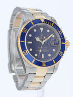 41118: Rolex Submariner 40, Ref. 16613, 2025 Rolex Service Card