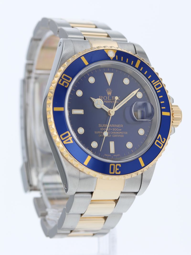 41118: Rolex Submariner 40, Ref. 16613, 2025 Rolex Service Card