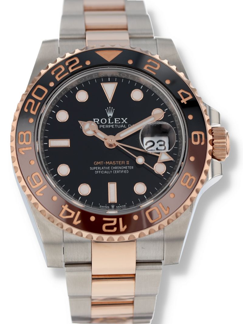 41059: Rolex GMT-Master II "Root Beer", Ref. 126711CHNR, 2023 Full Set
