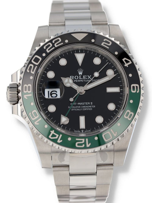 41134: Rolex GMT-Master II "Sprite", Ref. 126720VTNR, 2025 Full Set UNWORN
