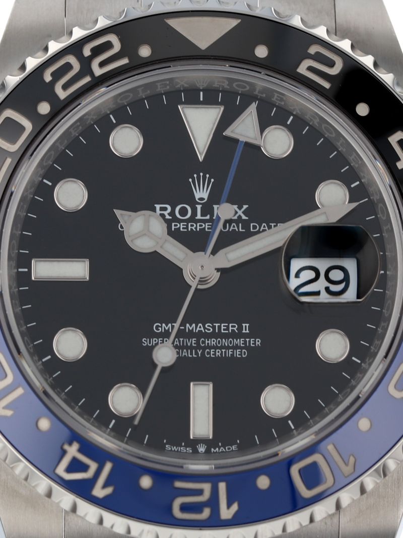 40259: Rolex GMT-Master II "Batman", Ref. 126710BLNR, Box and 2021 Card