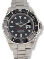 (RESERVED) 41065: Rolex Red Anniversary Sea-Dweller, 126600, 2017 Full Set