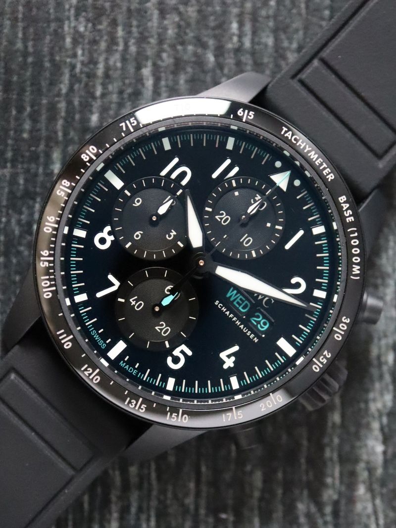 41075: IWC Pilot’s Watch Performance Chronograph 41 Mercedes-AMG PETRONAS Formula One™ Team, 2025 Full Set LIKE NEW