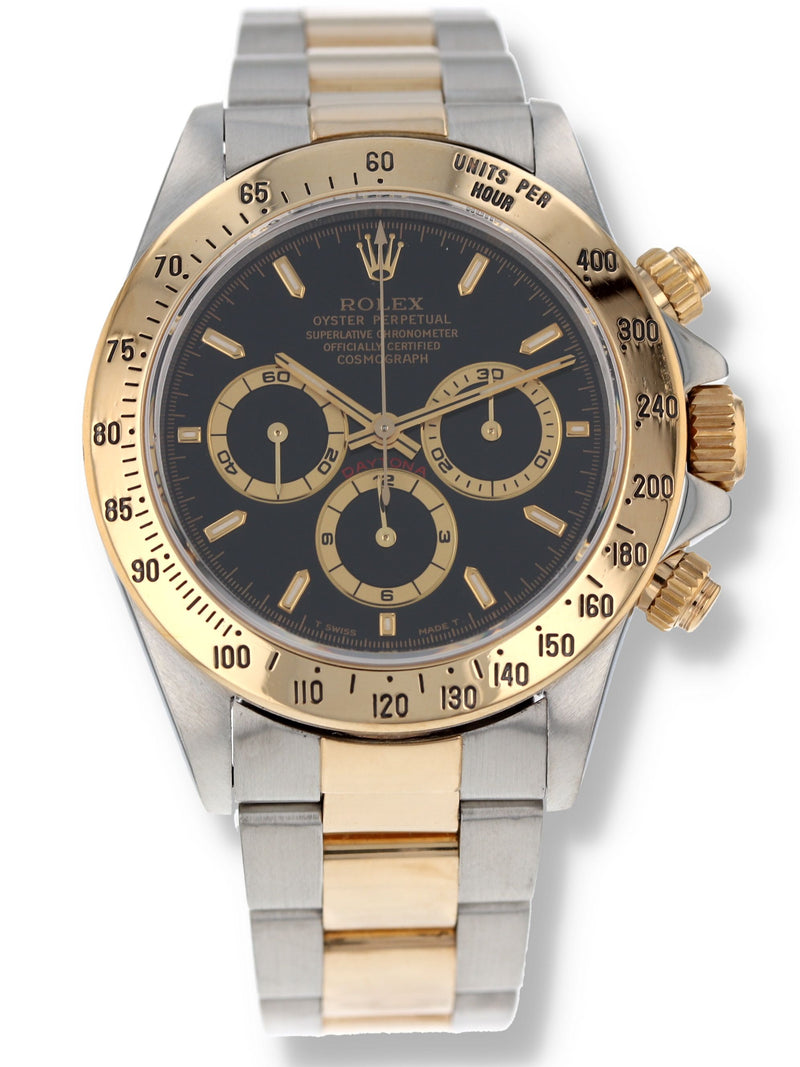(RESERVED) 40916: Rolex Zenith Daytona, Ref. 16523, Circa 1995. Rolex Box