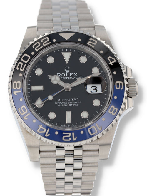 40869: Rolex GMT-Master II "Batgirl", Ref. 126710BLNR, Box and 2024 Card