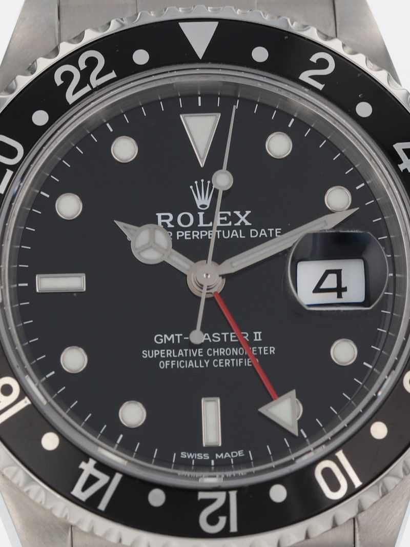 41775: Rolex GMT-Master II, Ref. 16710, Circa 1999. 2026 CPO Box