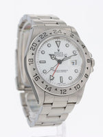 40162: Rolex Explorer II "Polar", Ref. 16570, Box & Papers, Factory Sevice Card 2019