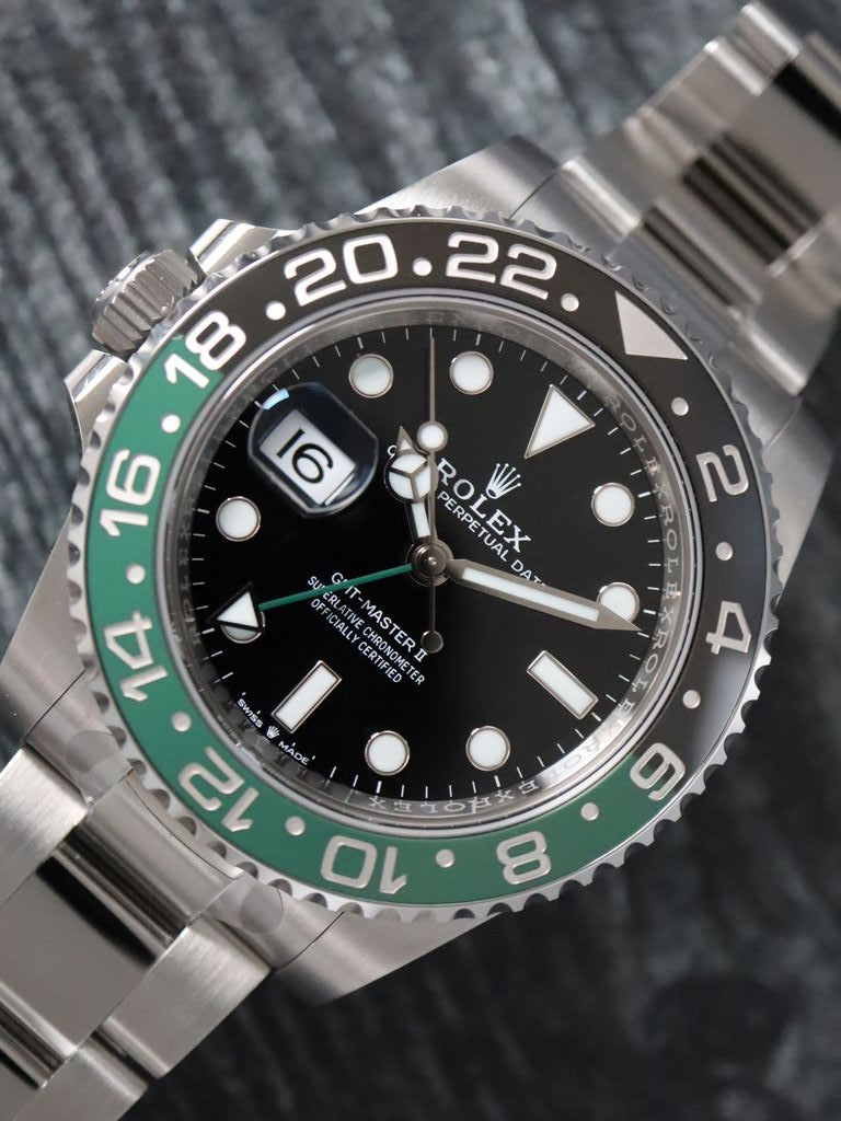 41134: Rolex GMT-Master II "Sprite", Ref. 126720VTNR, 2025 Full Set UNWORN