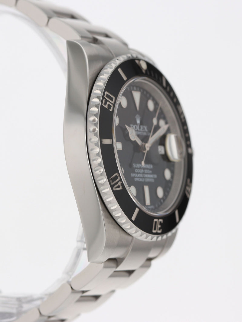 41140: Rolex Submariner 40, Ref. 116610LN, Rolex Box and 2015 Card