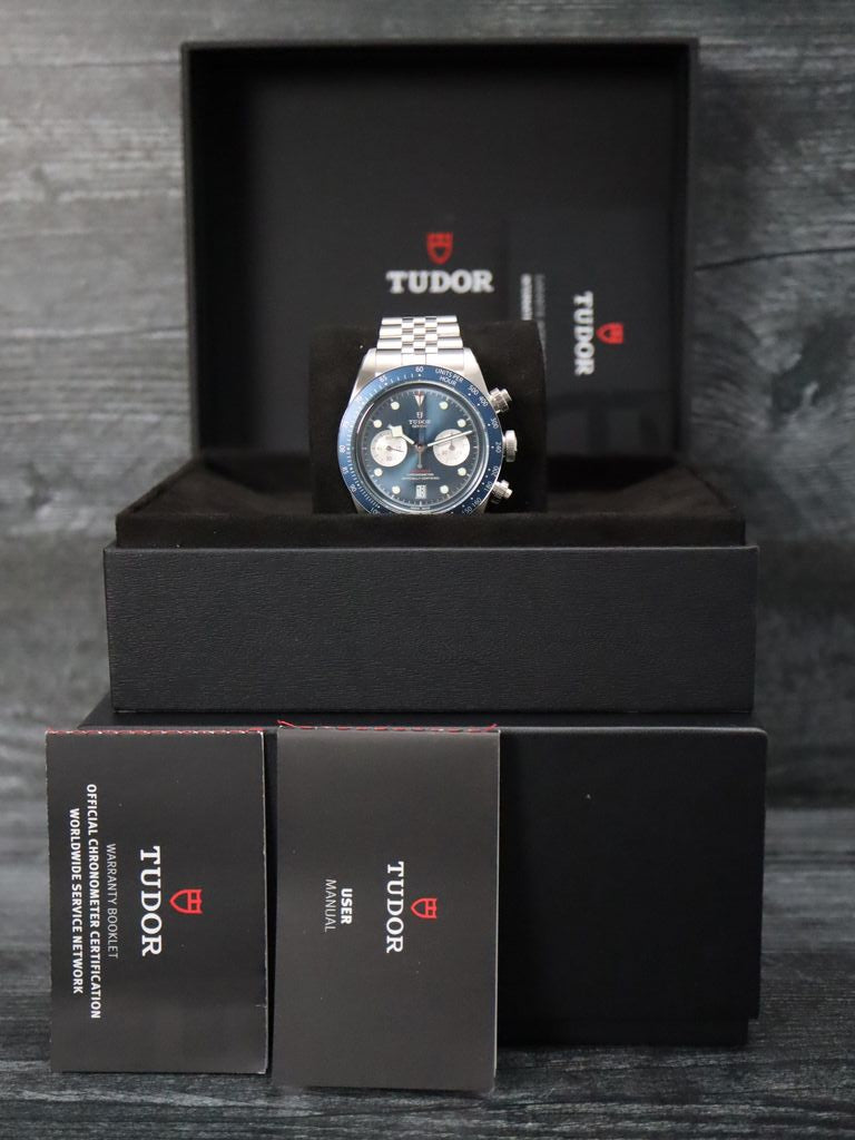 40914: Tudor Black Bay Chronograph, Ref. 79360B, 2024 Full Set