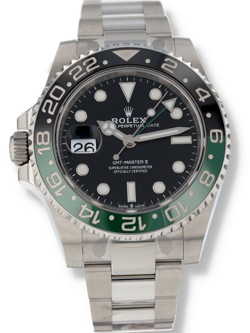 41077: Rolex GMT-Master II "Sprite", Ref. 126720VTNR, 2025 FUll Set LIKE NEW