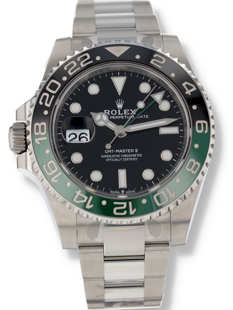 41077: Rolex GMT-Master II "Sprite", Ref. 126720VTNR, 2025 FUll Set LIKE NEW