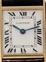 41128: Cartier 18k Small Tank Louis, Quartz, Ref. 86601
